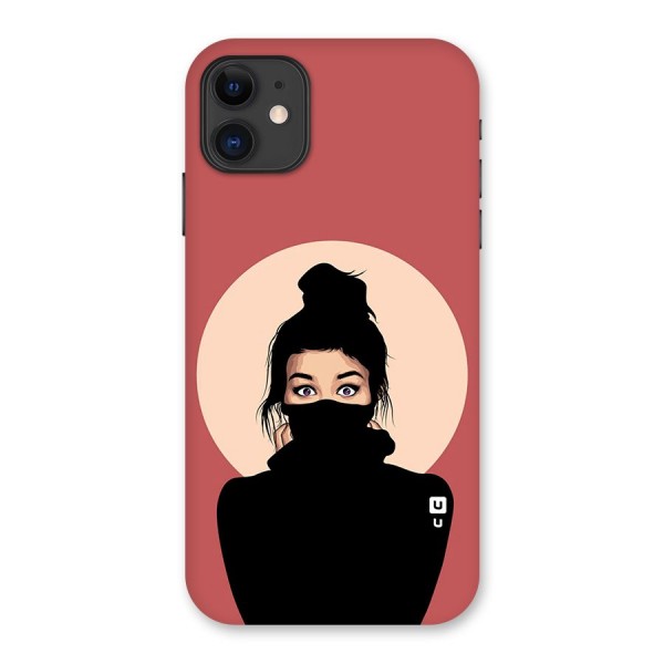 Aesthetic Digital Art Girl Back Case for iPhone 11