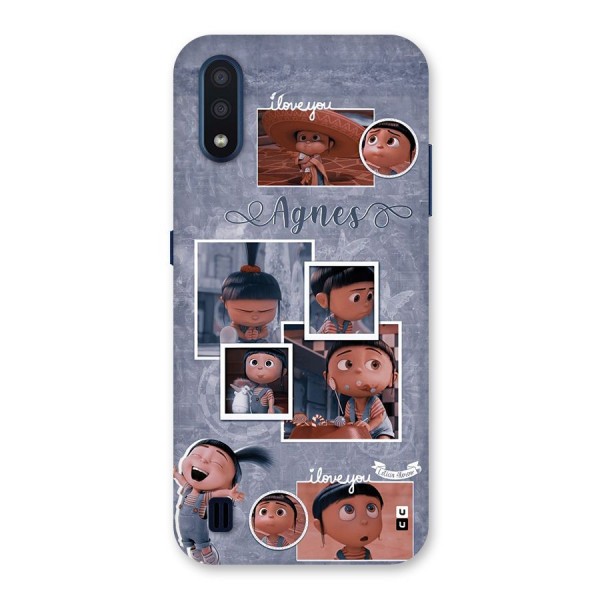 Agnes Back Case for Galaxy M01