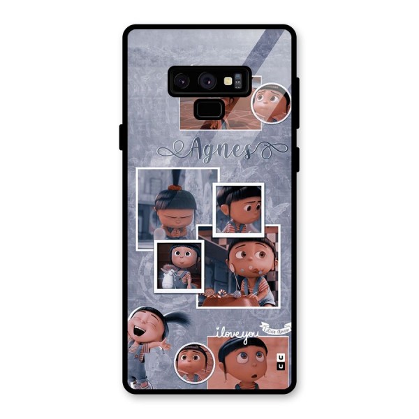 Agnes Glass Back Case for Galaxy Note 9