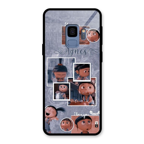 Agnes Glass Back Case for Galaxy S9