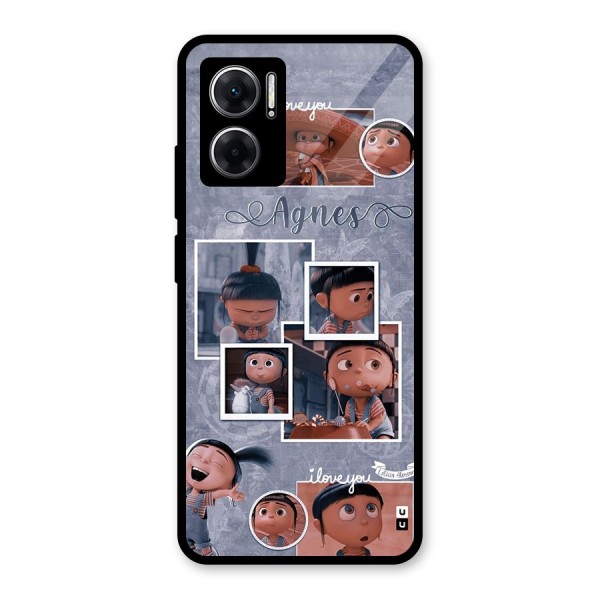 Agnes Glass Back Case for Redmi 11 Prime 5G