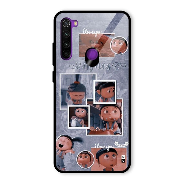 Agnes Glass Back Case for Redmi Note 8