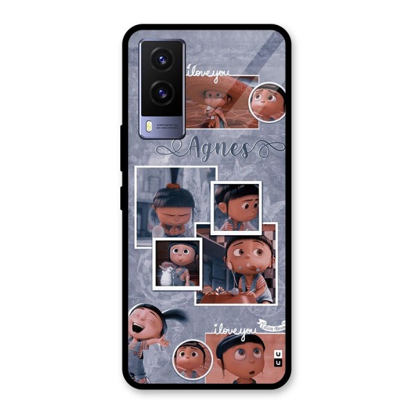 Agnes Glass Back Case for Vivo V21e 5G