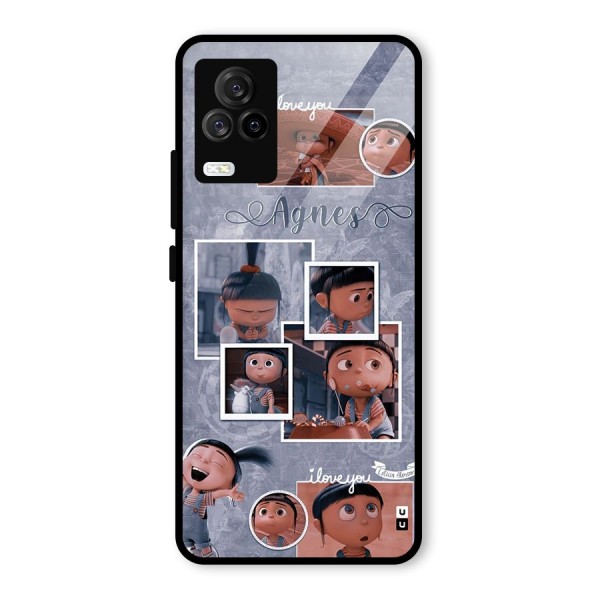 Agnes Glass Back Case for Vivo iQOO 7 Legend 5G