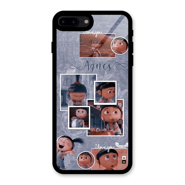 Agnes Glass Back Case for iPhone 8 Plus