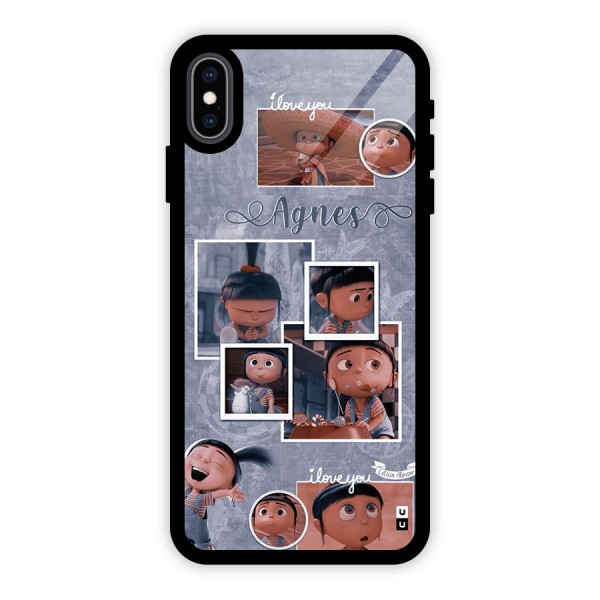 Agnes Glass Back Case for iPhone XS Max