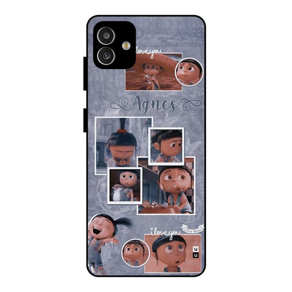 Agnes Metal Back Case for Galaxy M13 5G
