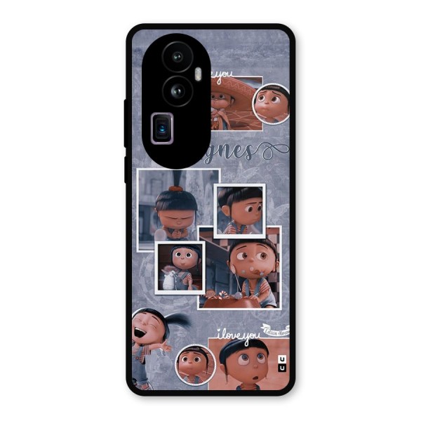 Agnes Metal Back Case for Oppo Reno10 Pro Plus