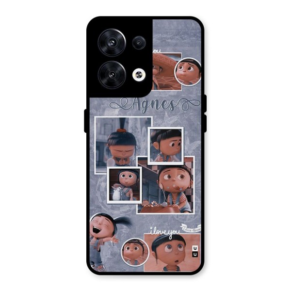 Agnes Metal Back Case for Oppo Reno8 5G