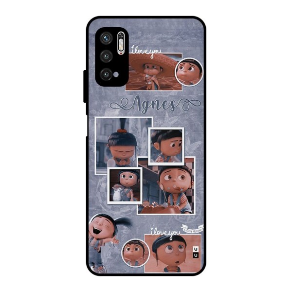 Agnes Metal Back Case for Poco M3 Pro 5G