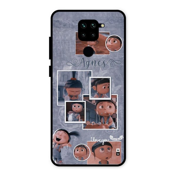 Agnes Metal Back Case for Redmi Note 9