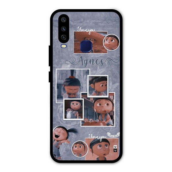 Agnes Metal Back Case for Vivo V17