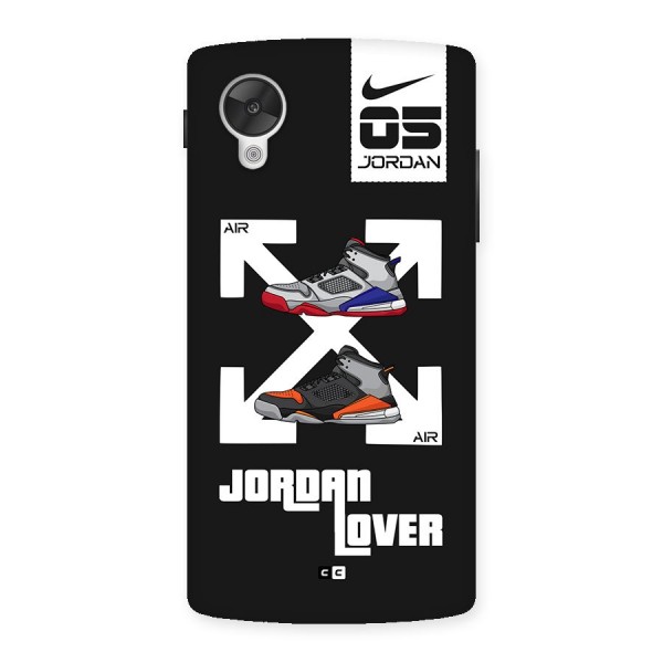 Air Shoe Lover Back Case for Google Nexus 5
