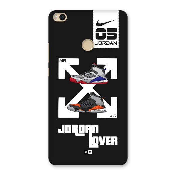 Air Shoe Lover Back Case for Mi Max 2