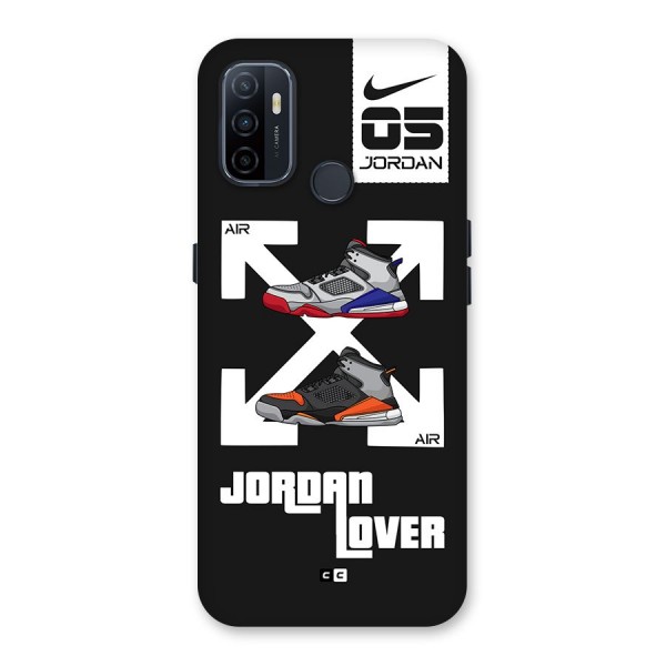 Air Shoe Lover Back Case for Oppo A32