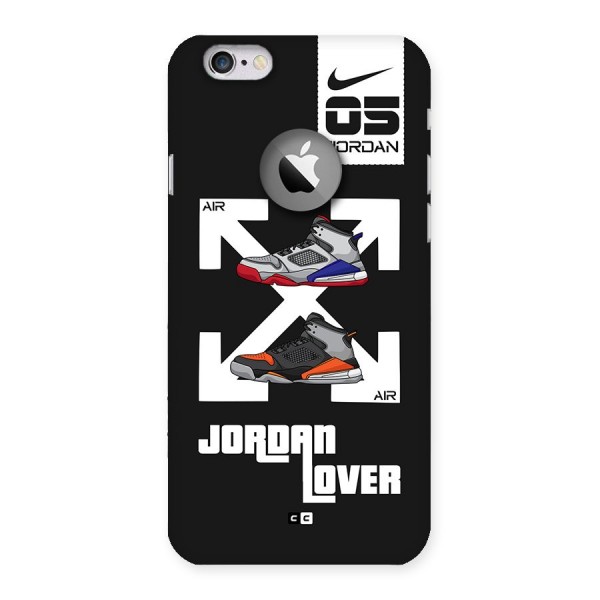 Air Shoe Lover Back Case for iPhone 6 Logo Cut