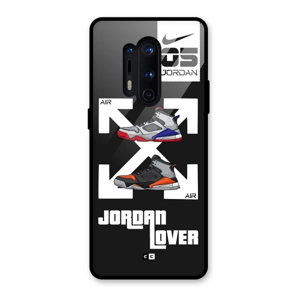 Air Shoe Lover Glass Back Case for OnePlus 8 Pro