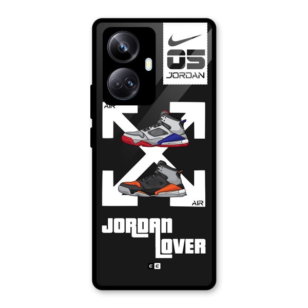 Air Shoe Lover Glass Back Case for Realme 10 Pro Plus