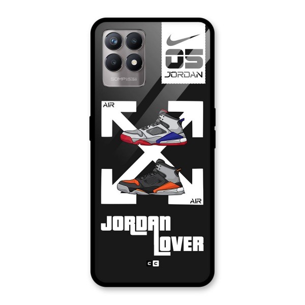 Air Shoe Lover Glass Back Case for Realme Narzo 50