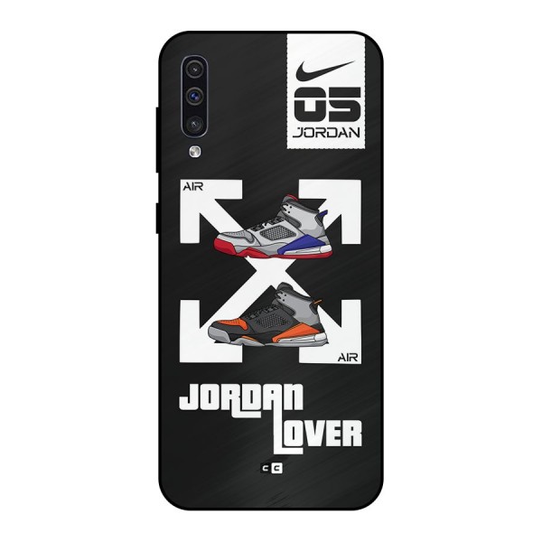 Air Shoe Lover Metal Back Case for Galaxy A30s