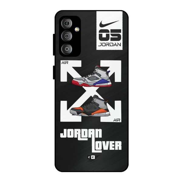 Air Shoe Lover Metal Back Case for Galaxy F23