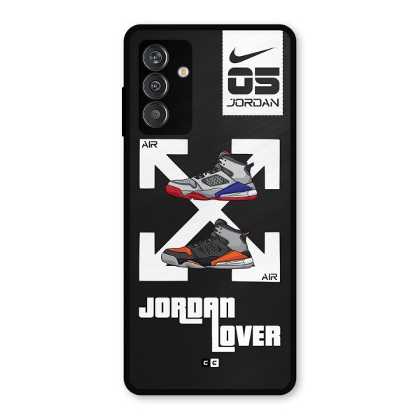 Air Shoe Lover Metal Back Case for Galaxy M14 5G