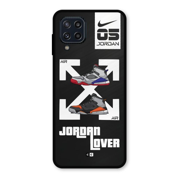 Air Shoe Lover Metal Back Case for Galaxy M32