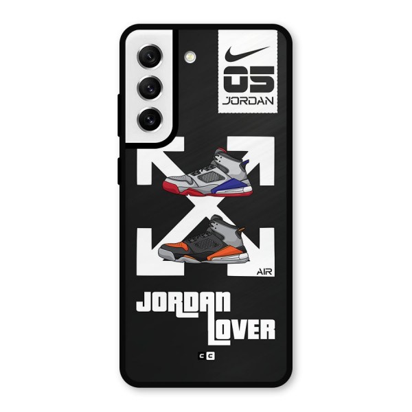 Air Shoe Lover Metal Back Case for Galaxy S21 FE 5G