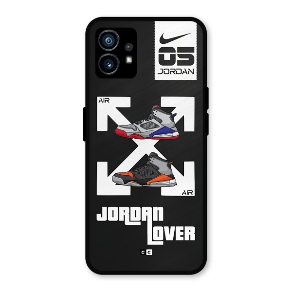 Air Shoe Lover Metal Back Case for Nothing Phone 1