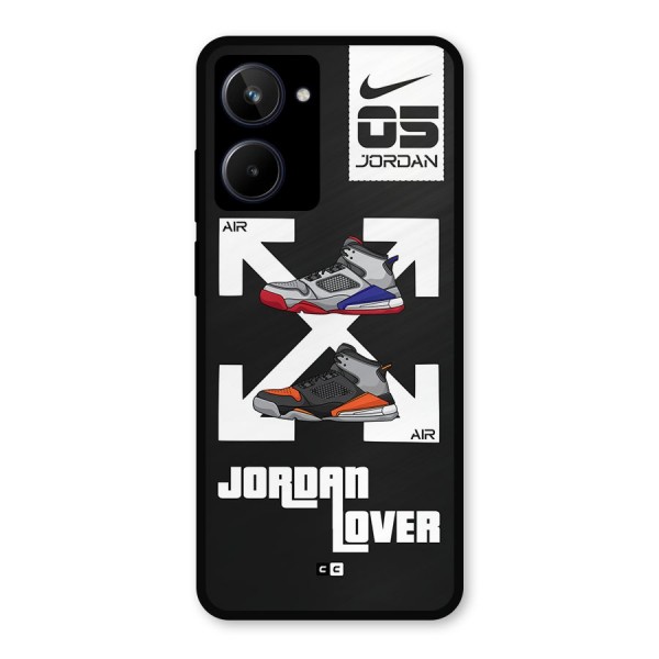 Air Shoe Lover Metal Back Case for Realme 10