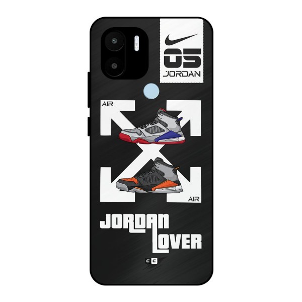 Air Shoe Lover Metal Back Case for Redmi A1 Plus