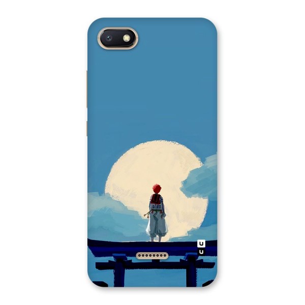 Akaza Waiting Back Case for Redmi 6A