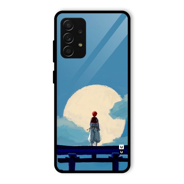 Akaza Waiting Glass Back Case for Galaxy A53 5G