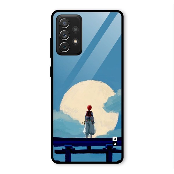 Akaza Waiting Glass Back Case for Galaxy A72