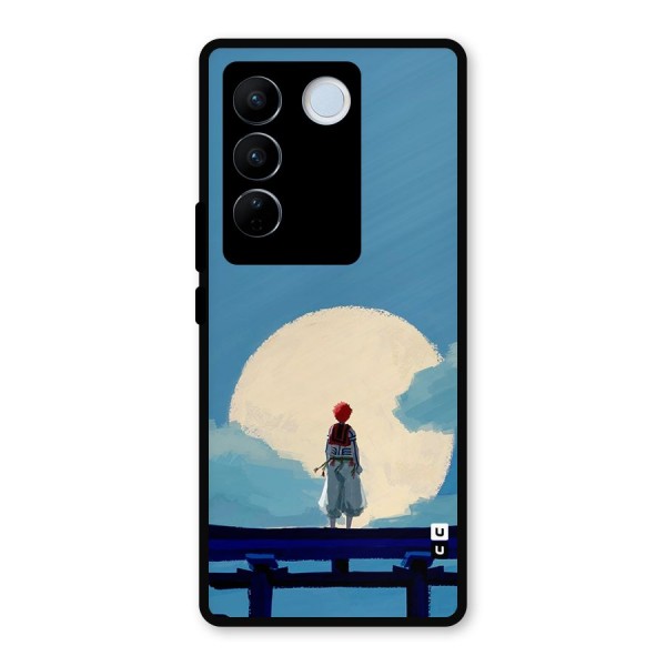 Akaza Waiting Metal Back Case for Vivo V27 Pro