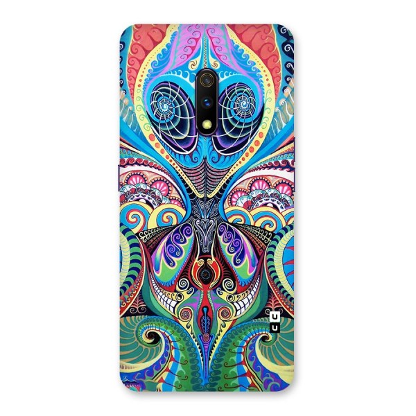 Alien Psychedelic Art Back Case for Realme X