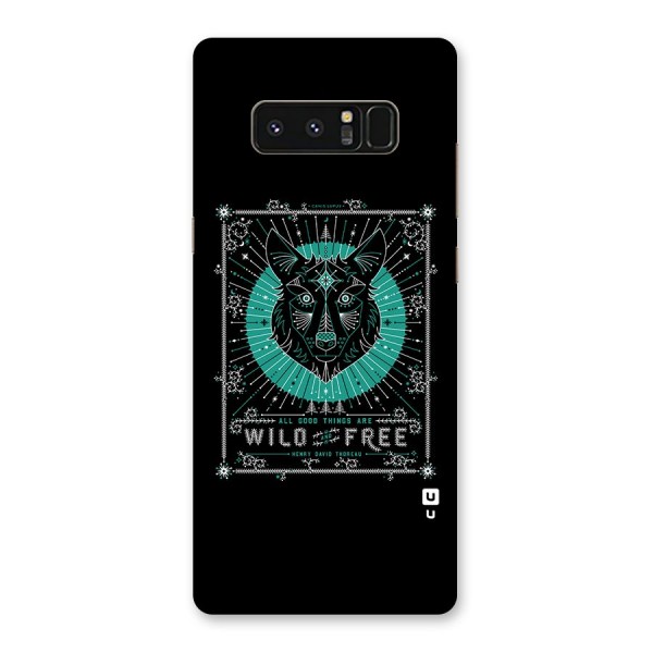 All Good Things Wild and Free Back Case for Galaxy Note 8