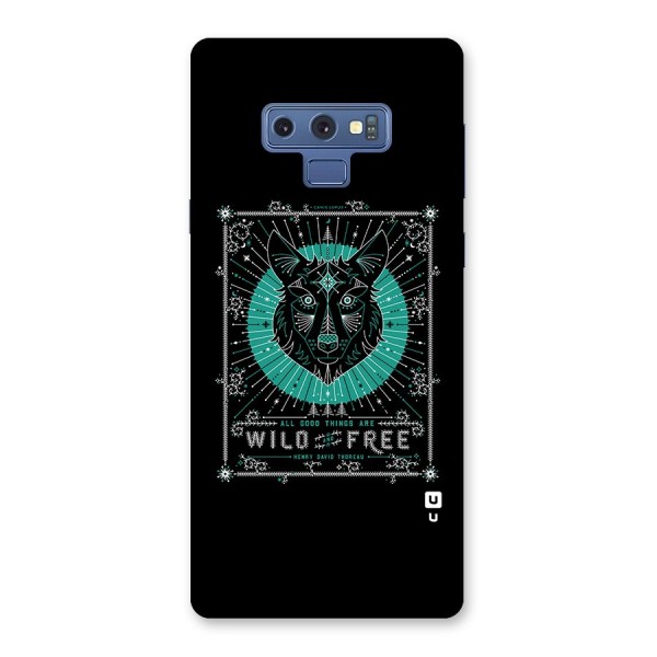 All Good Things Wild and Free Back Case for Galaxy Note 9