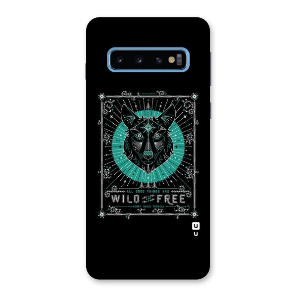All Good Things Wild and Free Back Case for Galaxy S10