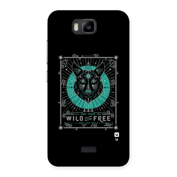 All Good Things Wild and Free Back Case for Honor Bee