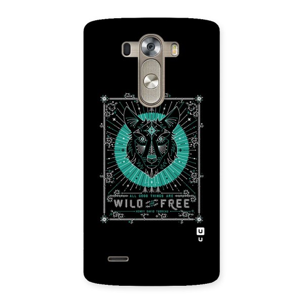 All Good Things Wild and Free Back Case for LG G3