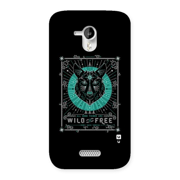 All Good Things Wild and Free Back Case for Micromax Canvas HD A116