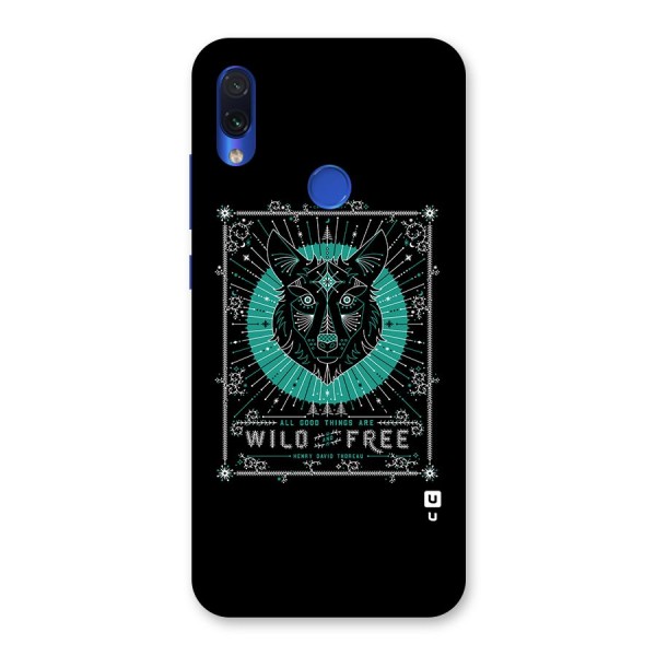 All Good Things Wild and Free Back Case for Redmi Note 7