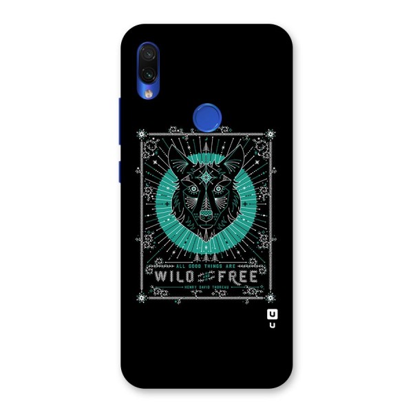 All Good Things Wild and Free Back Case for Redmi Note 7S