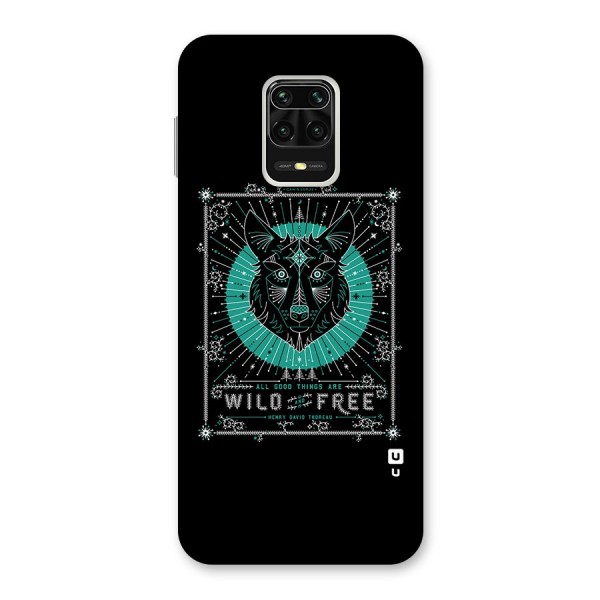 All Good Things Wild and Free Back Case for Redmi Note 9 Pro Max
