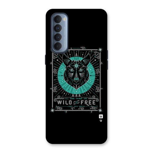 All Good Things Wild and Free Back Case for Reno4 Pro
