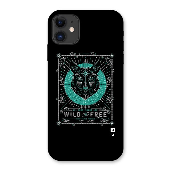 All Good Things Wild and Free Back Case for iPhone 11