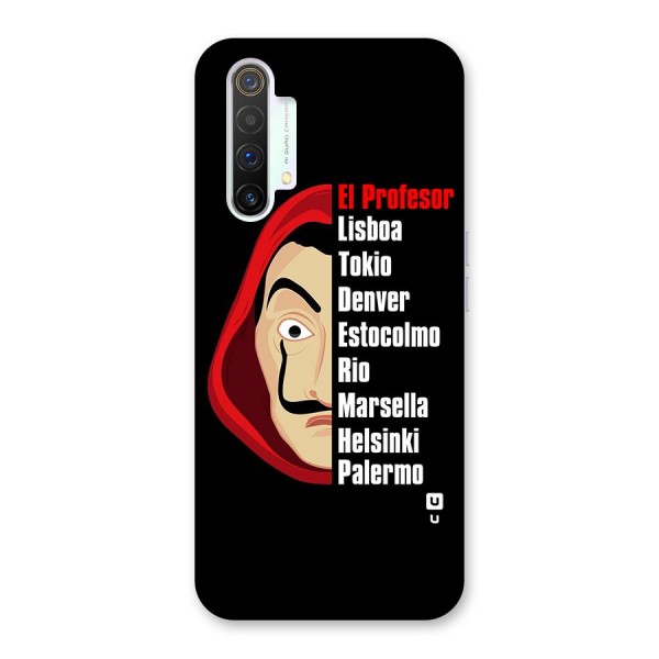 All Members Money Heist Back Case for Realme X3