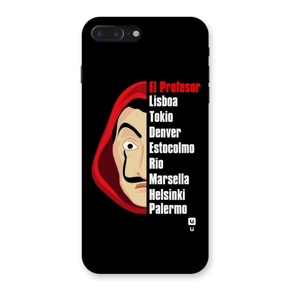 All Members Money Heist Back Case for iPhone 7 Plus