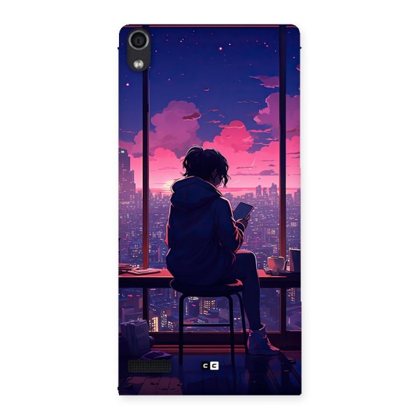 Alone Anime Back Case for Ascend P6